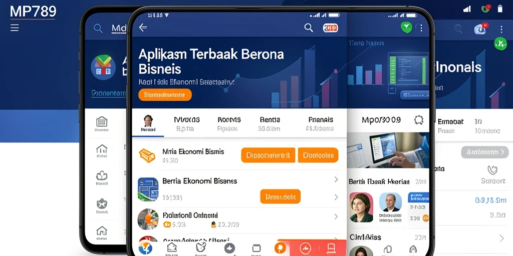 Antarmuka MVP789 yang informatif dan mudah digunakan.