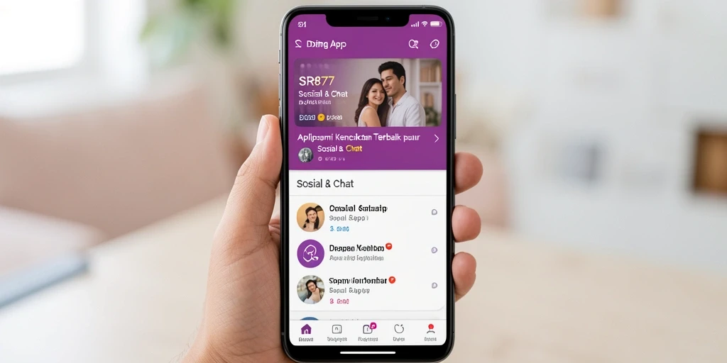 Tampilan antarmuka SR877 yang modern dan user-friendly.