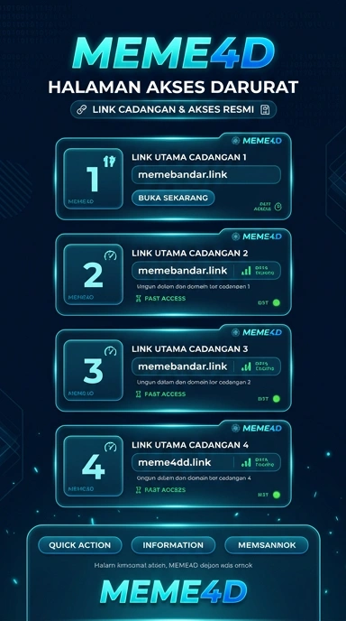 Link Alternatif Pusat Unduh Meme4d untuk Pengguna Android